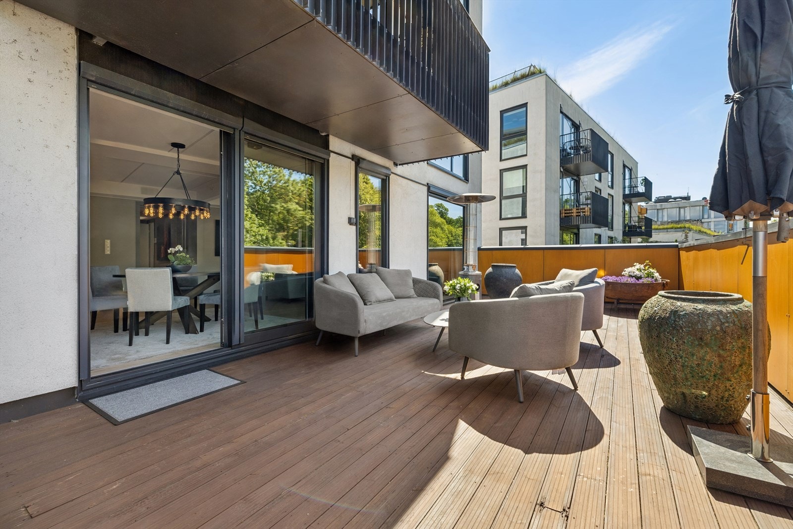 Unik 3-roms leilighet med privat balkong på hele 39 m²! Galleribilde