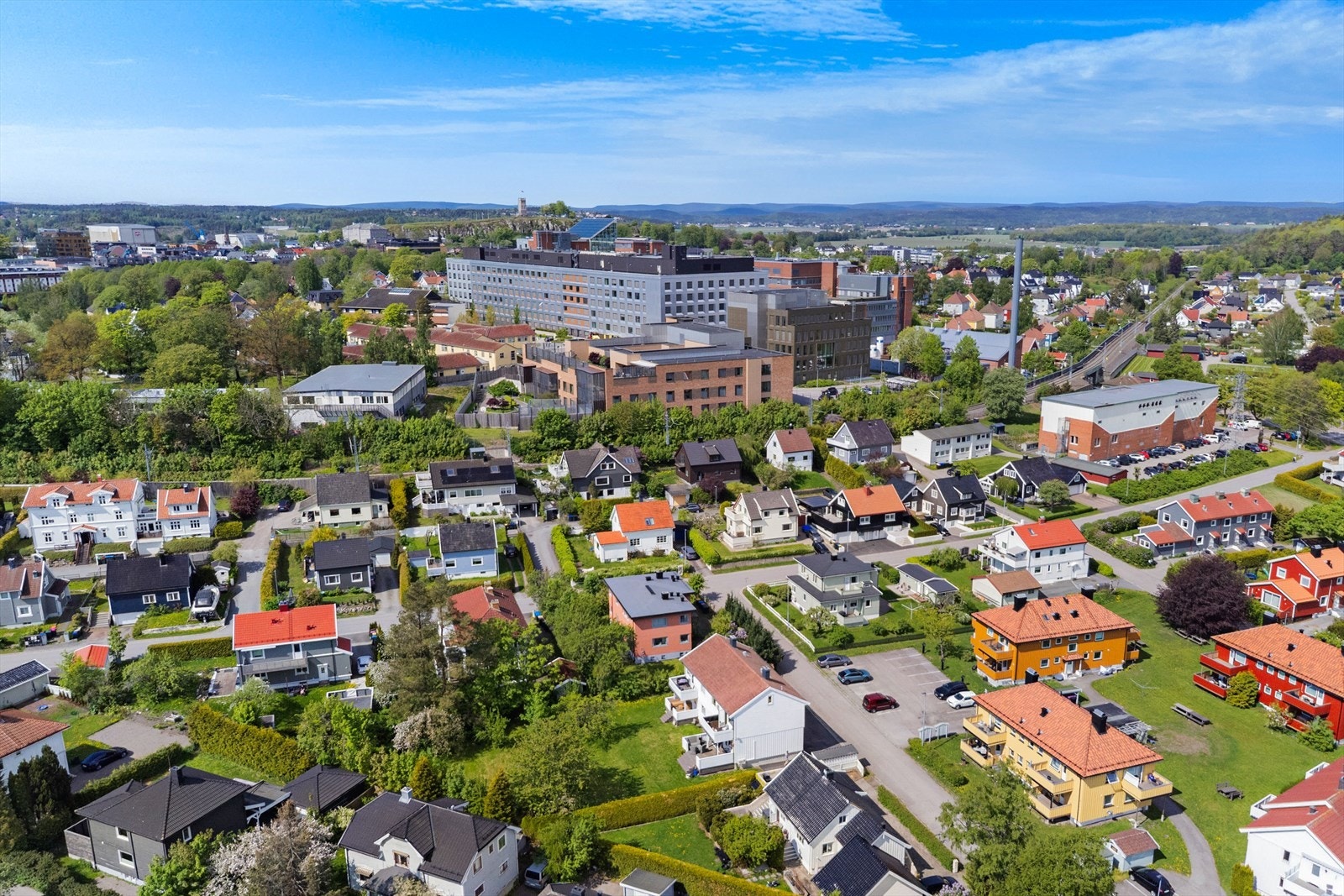 Sykehuset i Tønsberg ligger i umiddelbar nærhet. Galleribilde