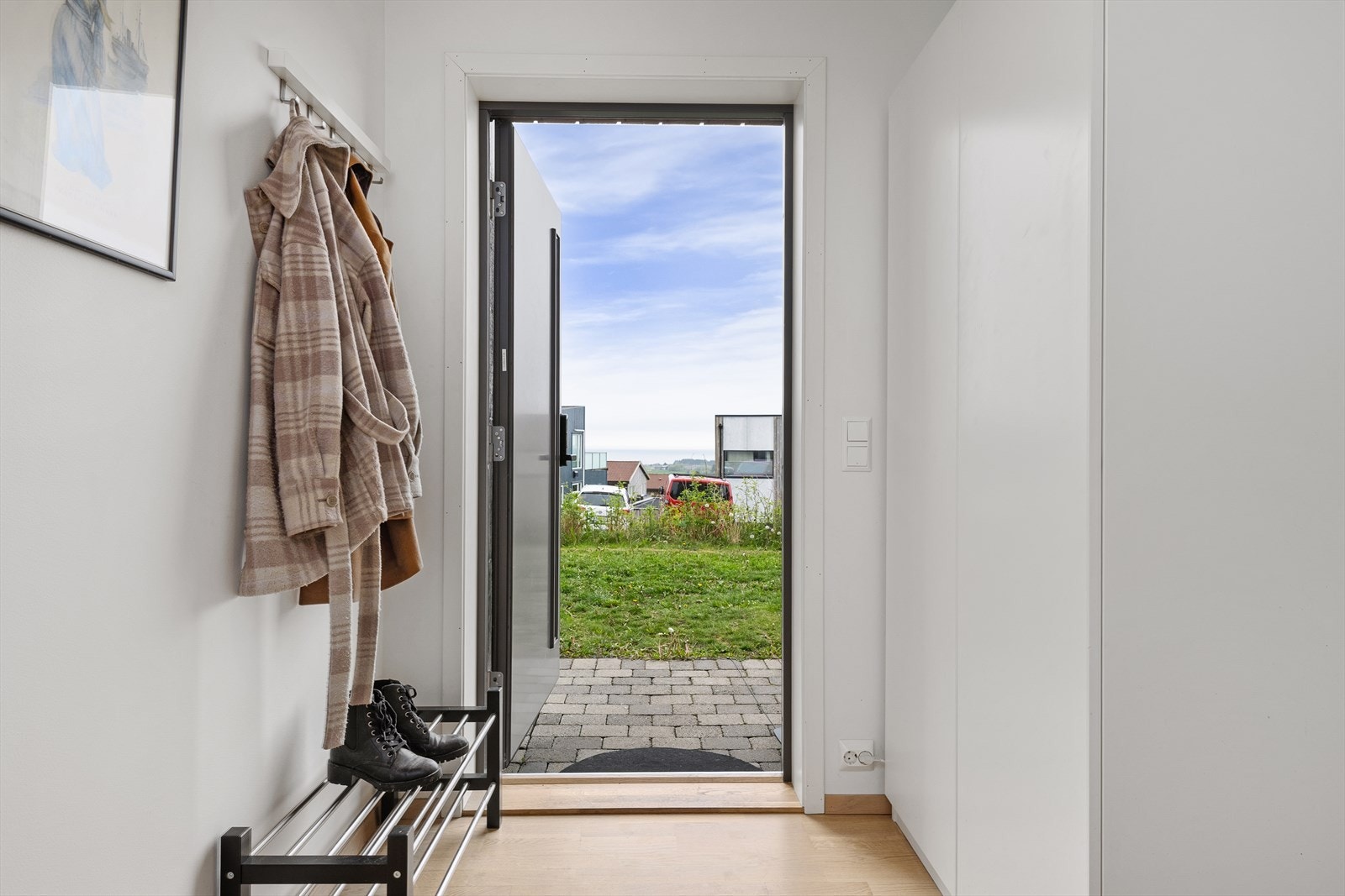 Lys og innbydende entré Galleribilde