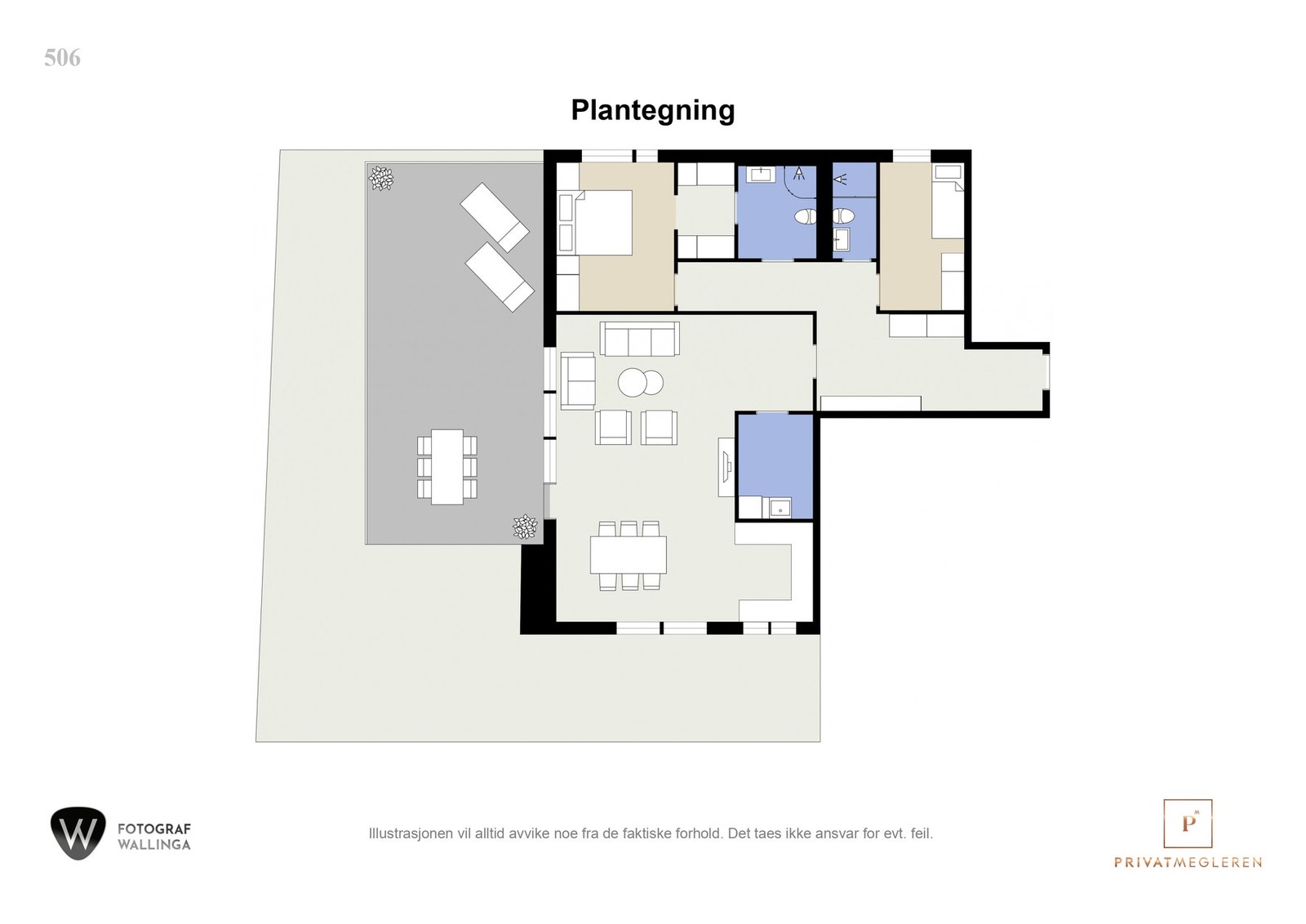 Plantegning. Galleribilde