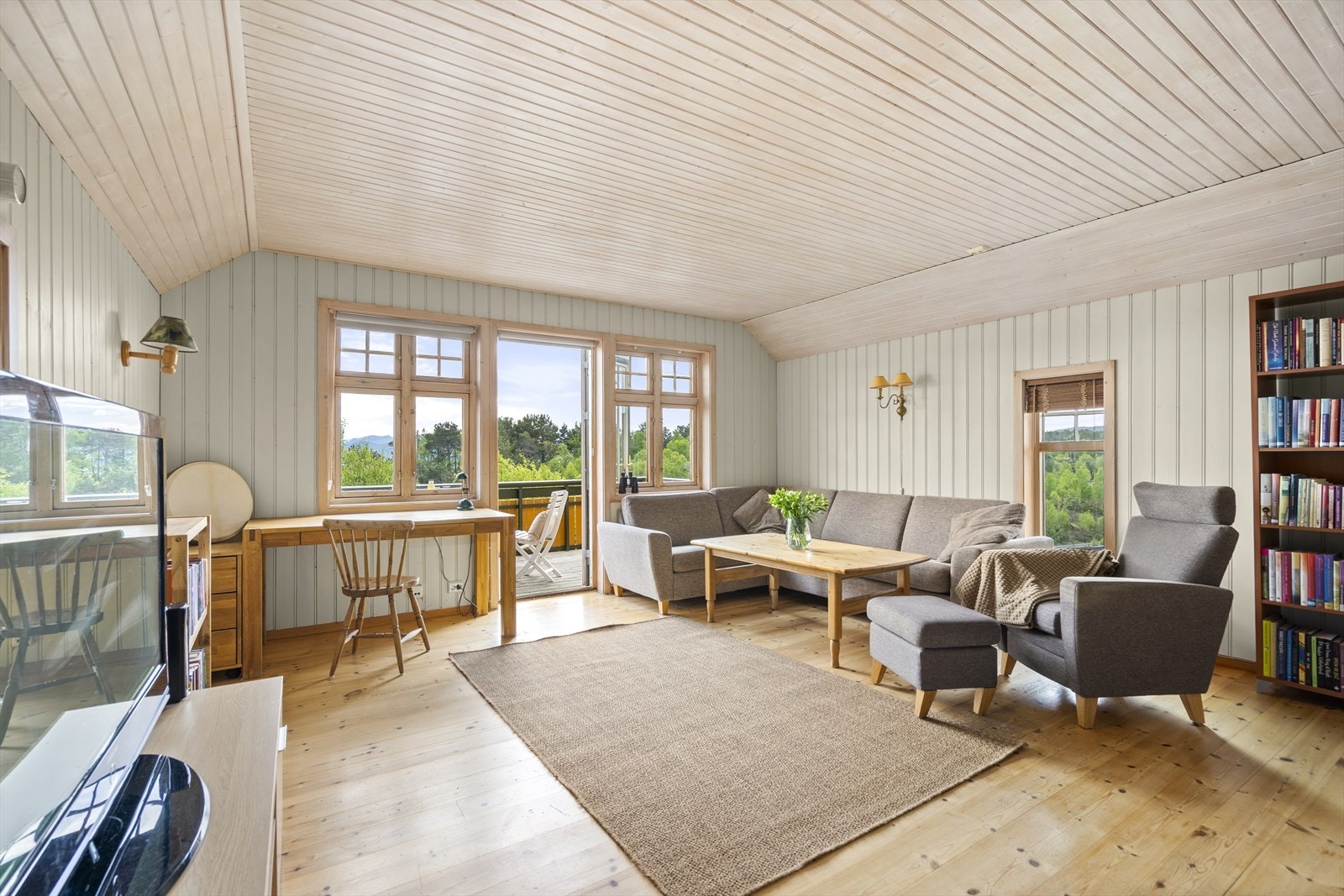 Loftstue Galleribilde