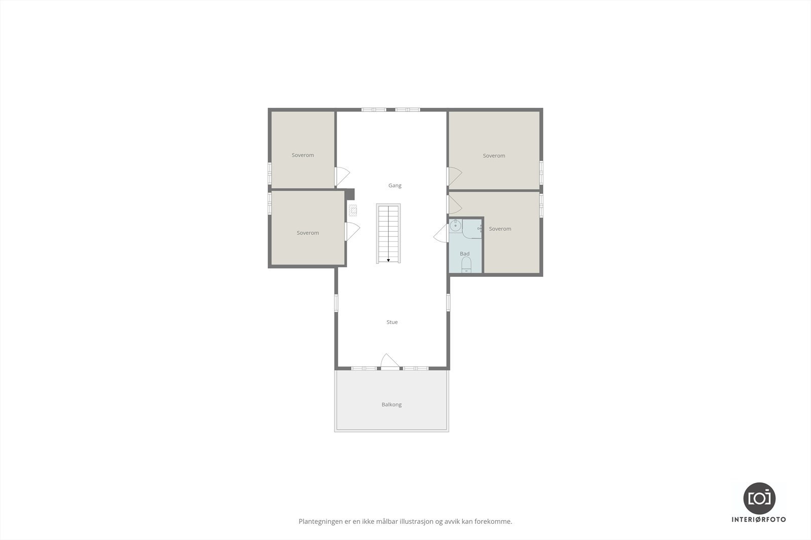 Plantegning Galleribilde