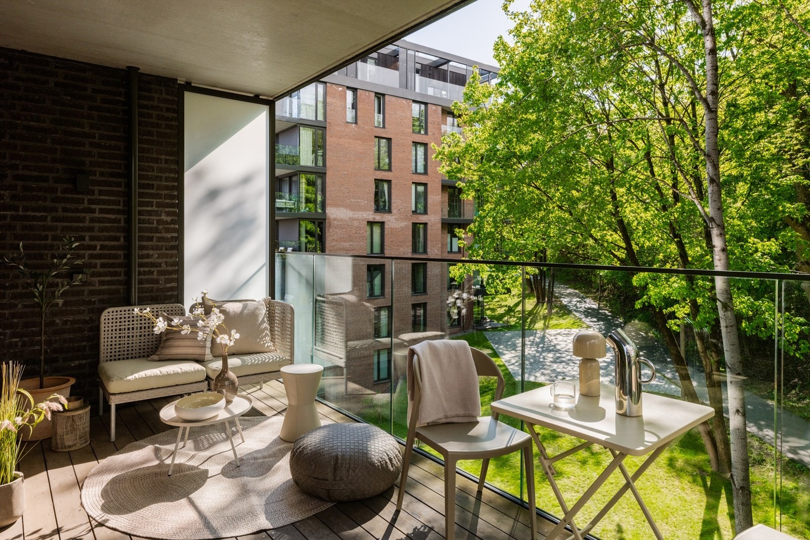 Lekker balkong på hele 13 kvm Galleribilde