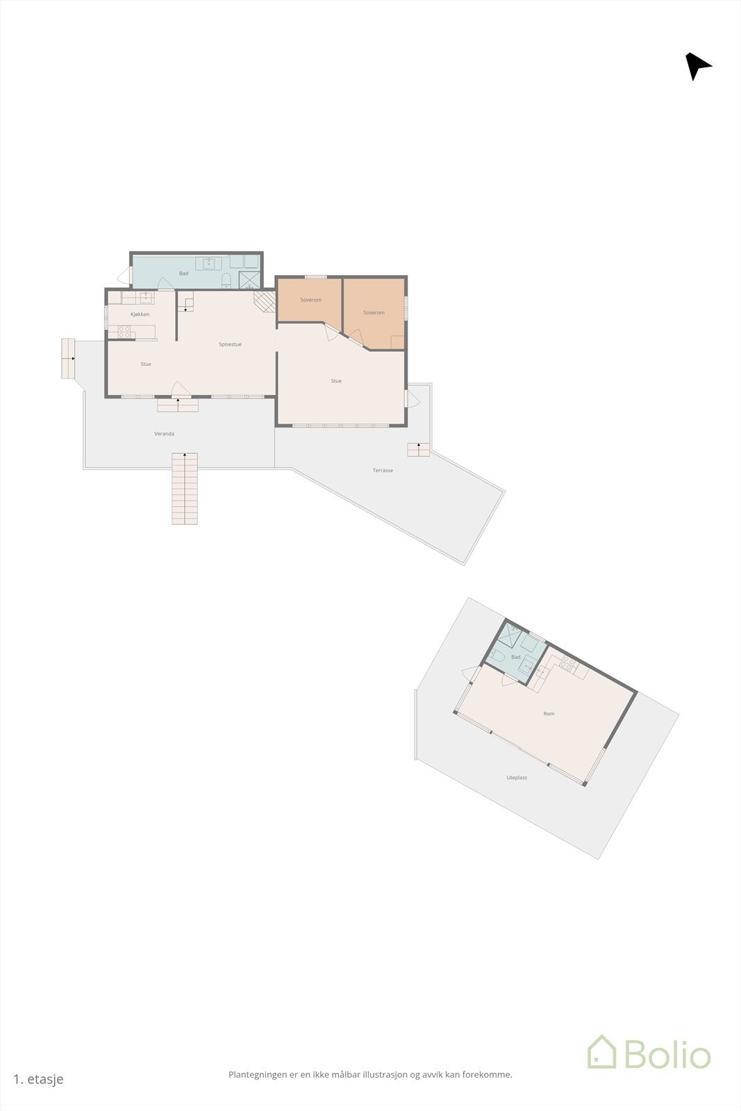 Plantegning Galleribilde
