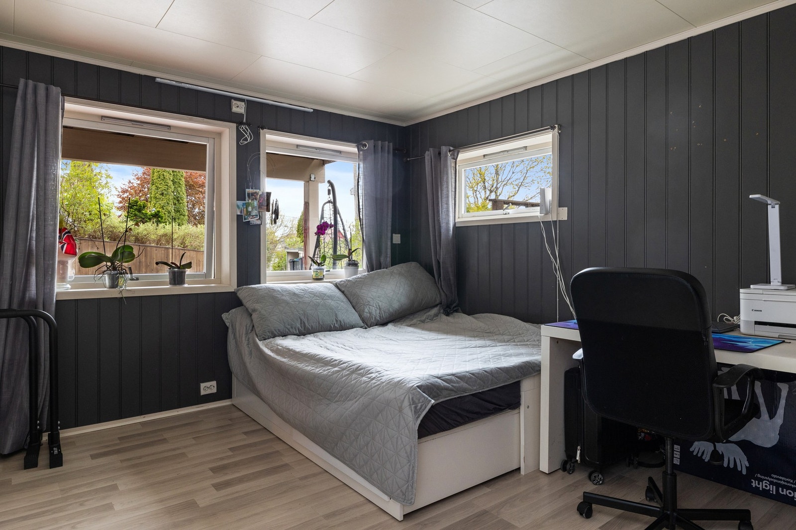 Leiligheten har 2 soverom (ett ikke godkjent). Galleribilde