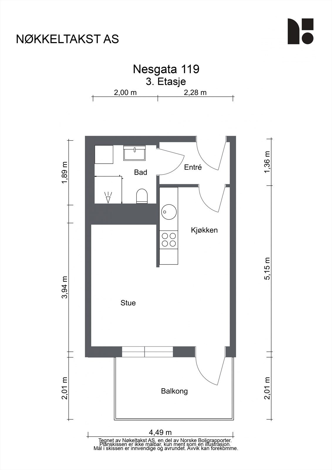 Planløsning. Galleribilde