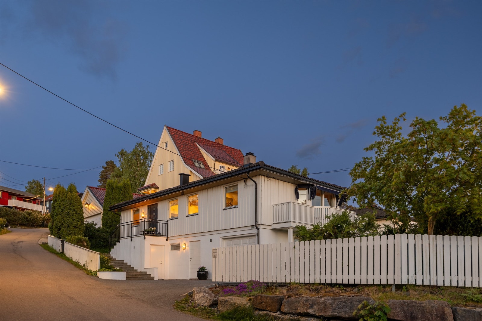 Kveldsstemmning. Galleribilde