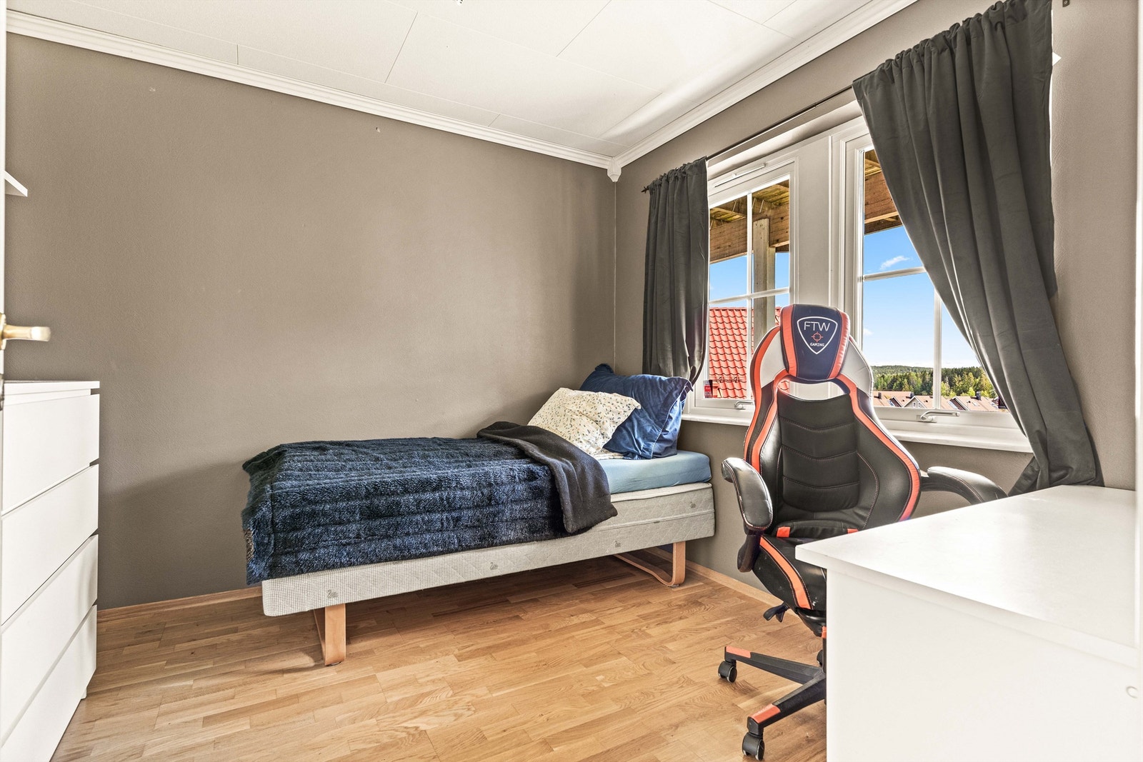 Tre soverom i kjelleretasjen. Galleribilde