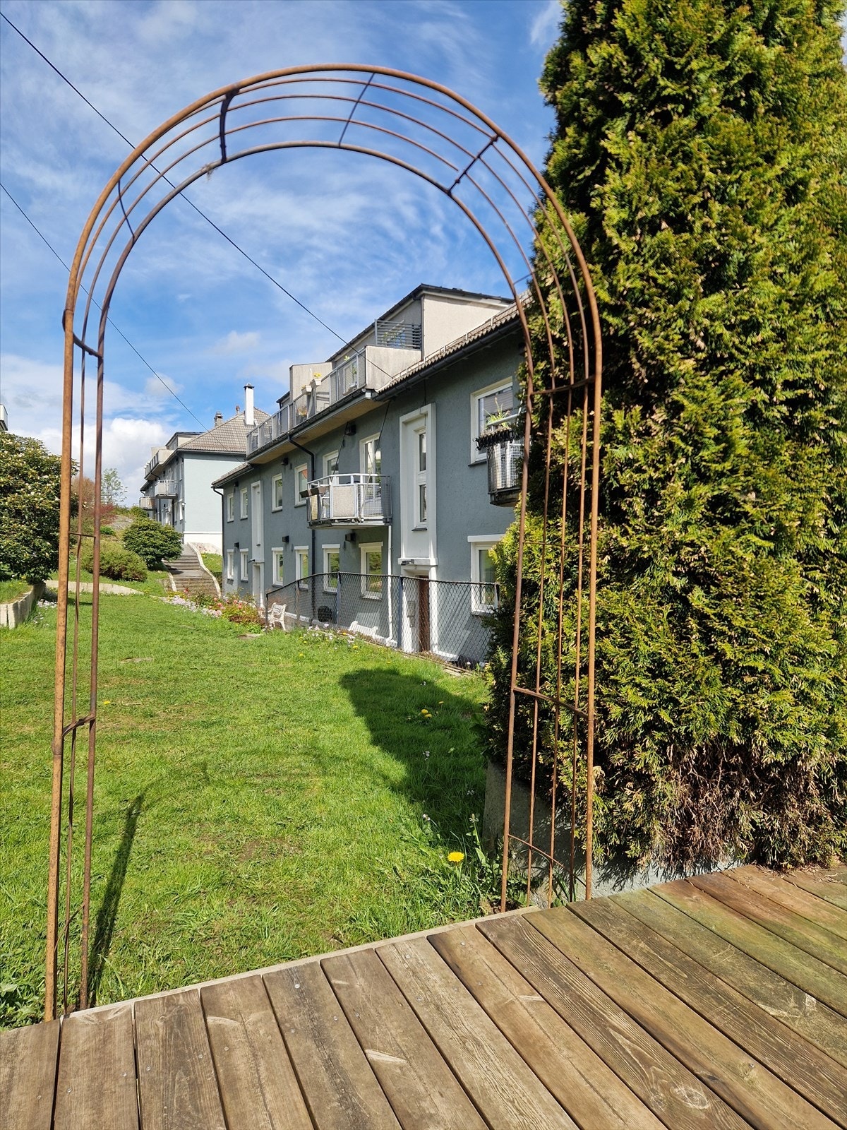 Privat bilde av felles hage Galleribilde