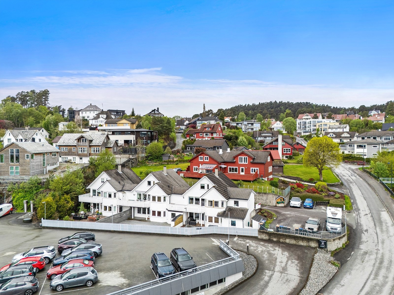 Området byr på gode turmuligheter med nærhet til skog og mark. Galleribilde