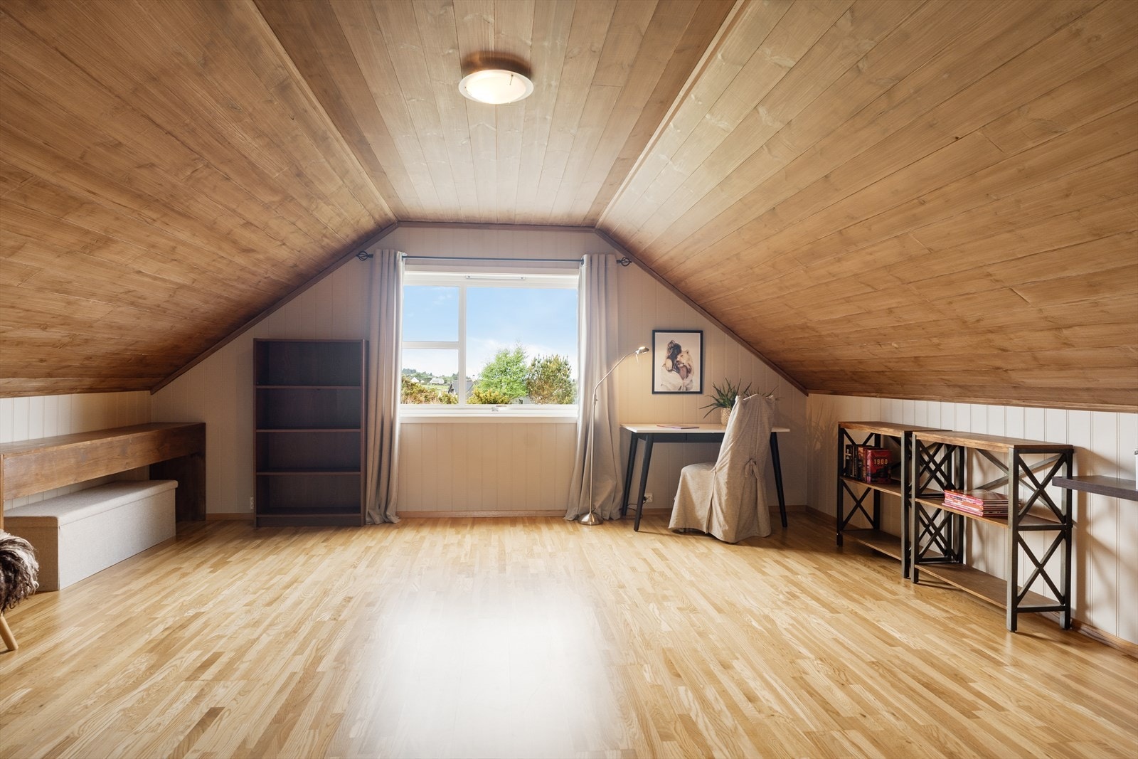 Soverom loft Galleribilde