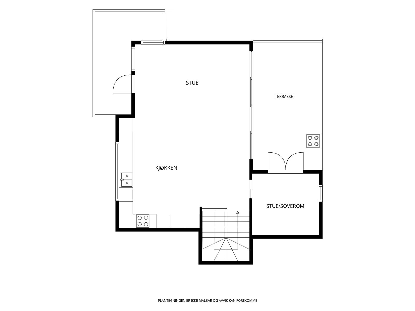 Plantegning 2.etg. Galleribilde