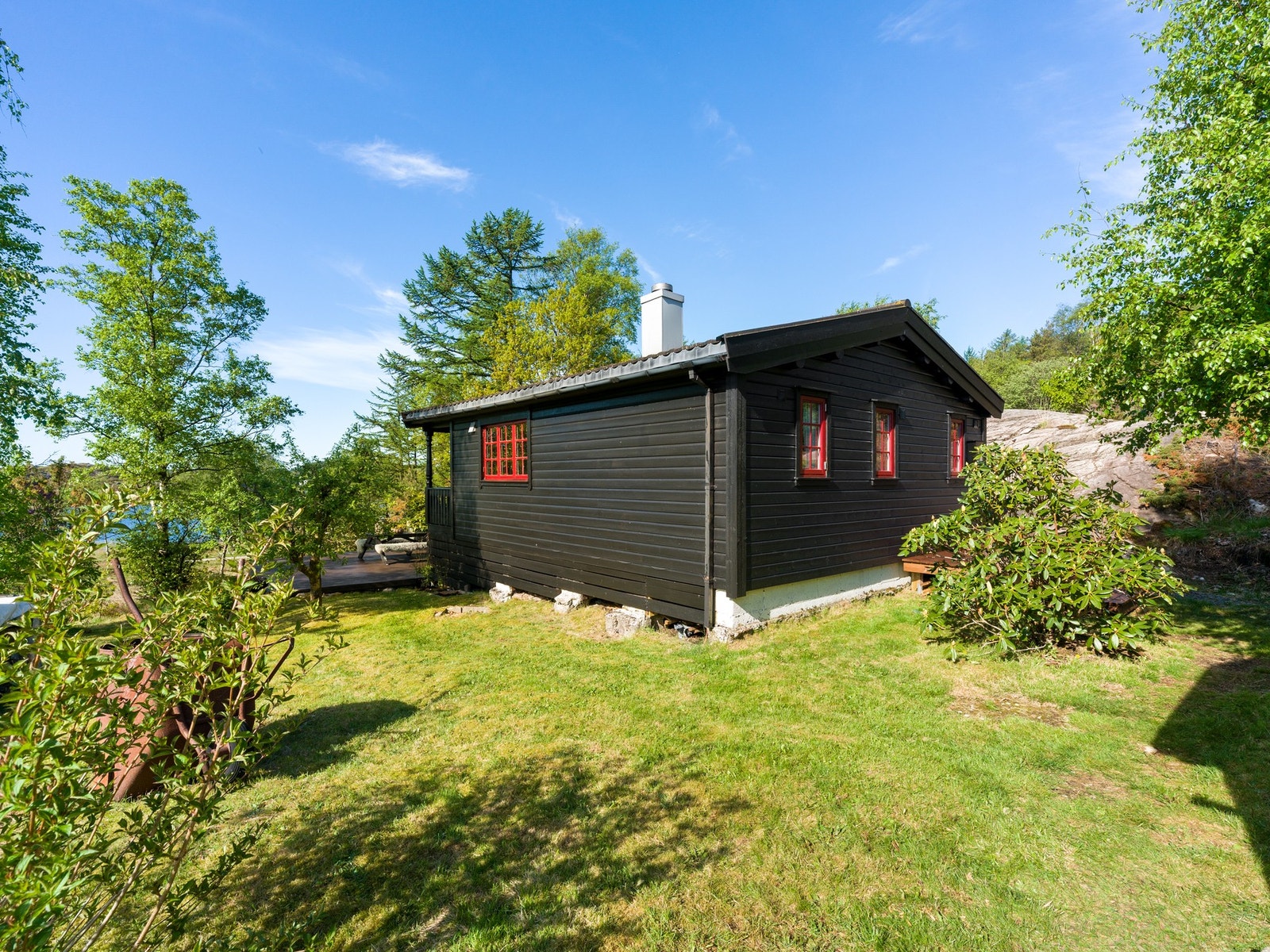 Her har du god boltreplass både for store og små. Galleribilde