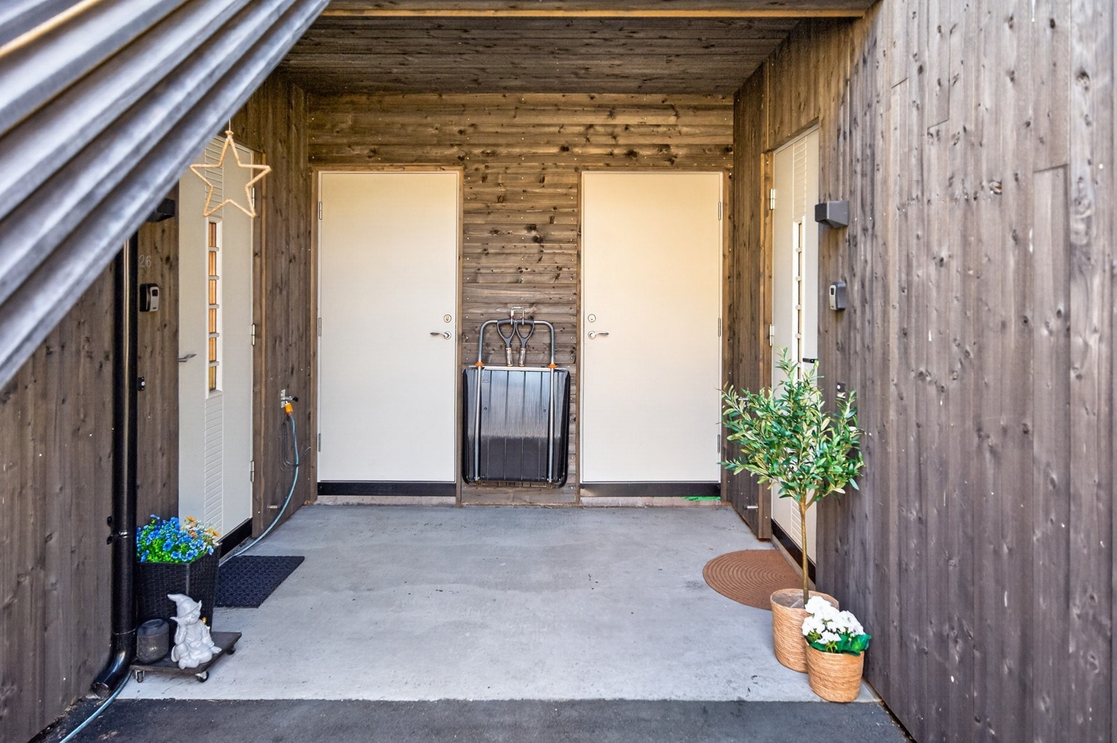 Hyggelig entre Galleribilde