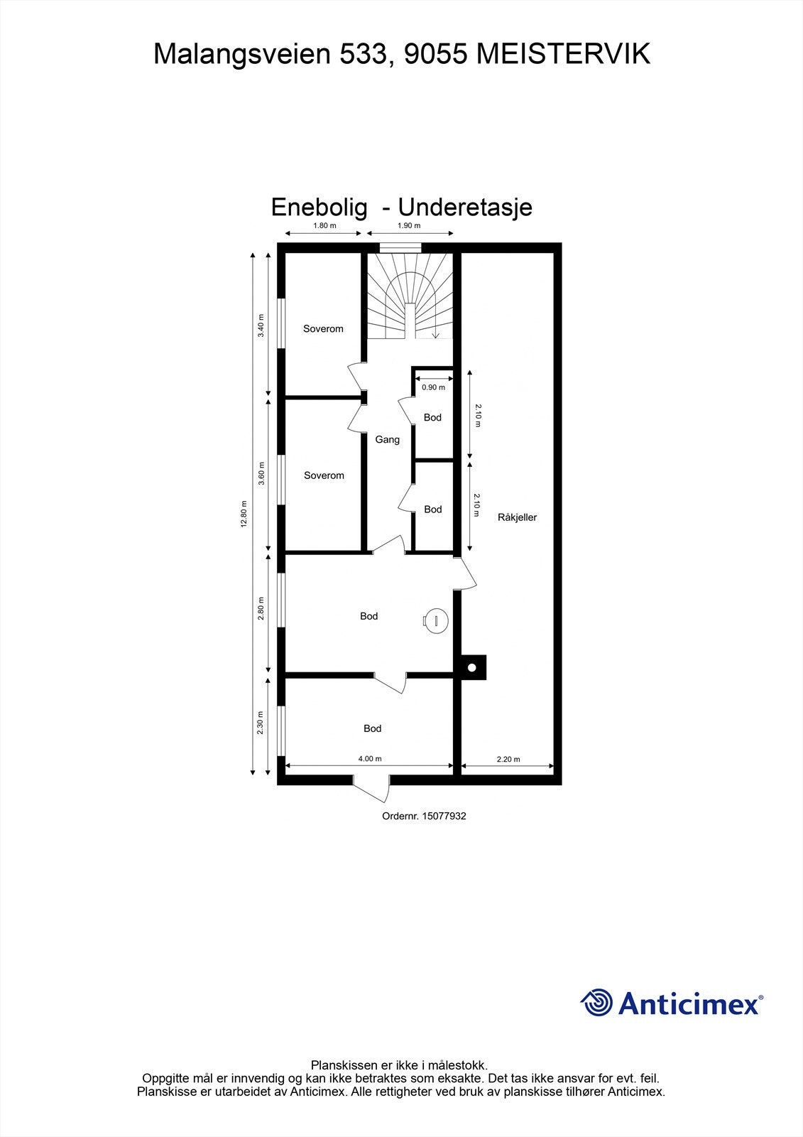 Enebolig - Underetasje Galleribilde