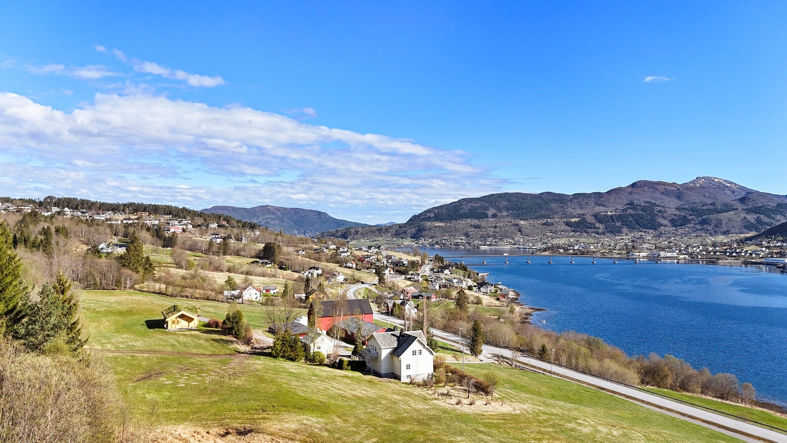 Dronefoto. Galleribilde