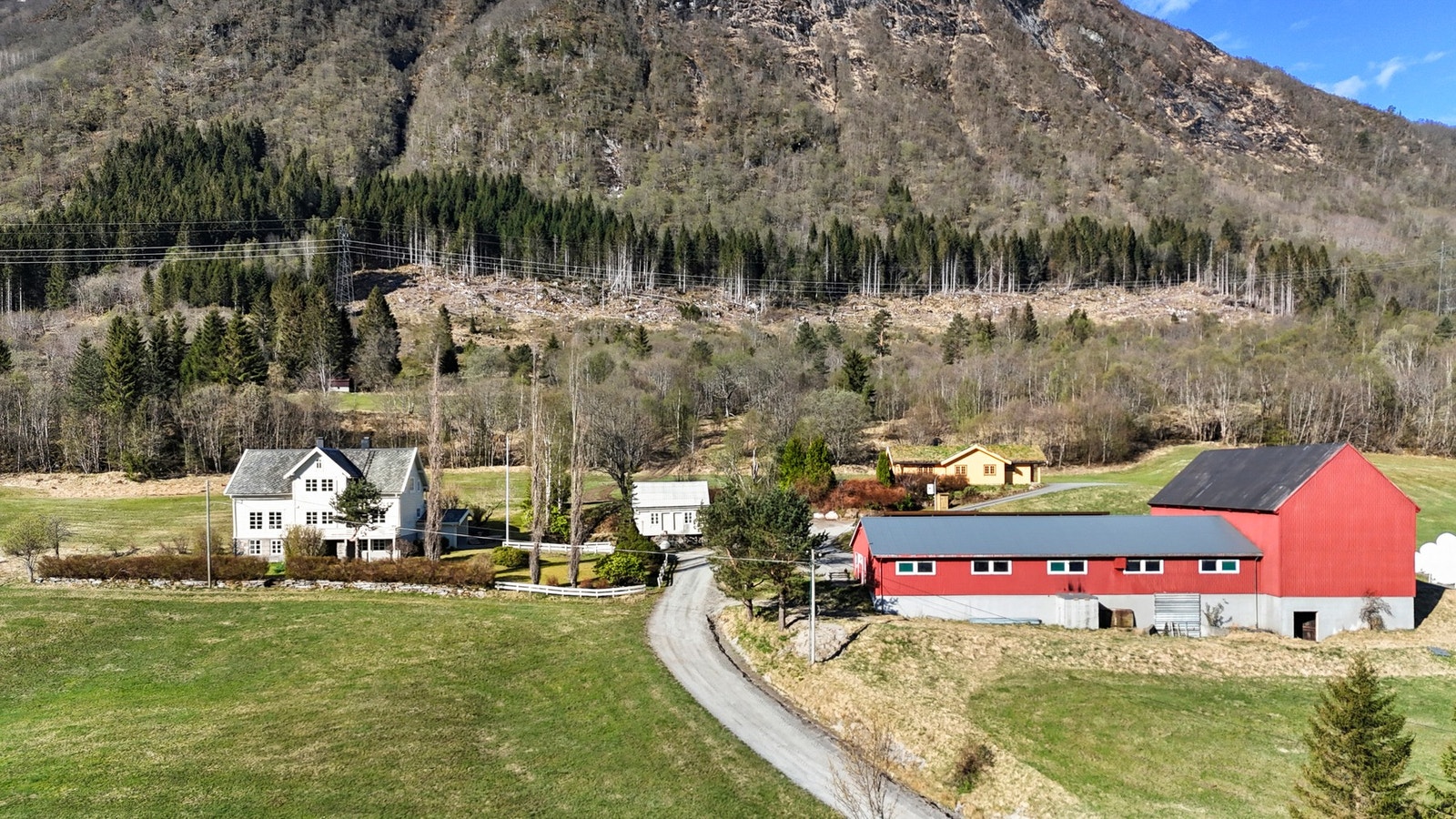 Dronefoto. Galleribilde