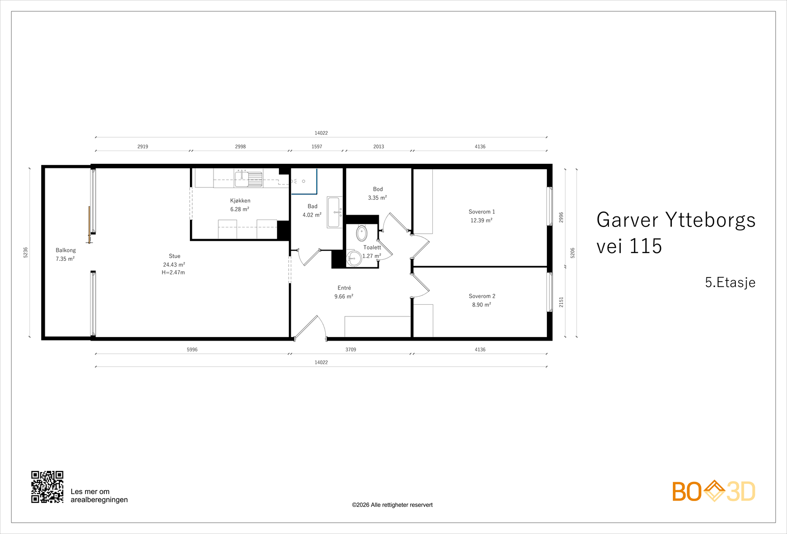 Plantegning. Galleribilde