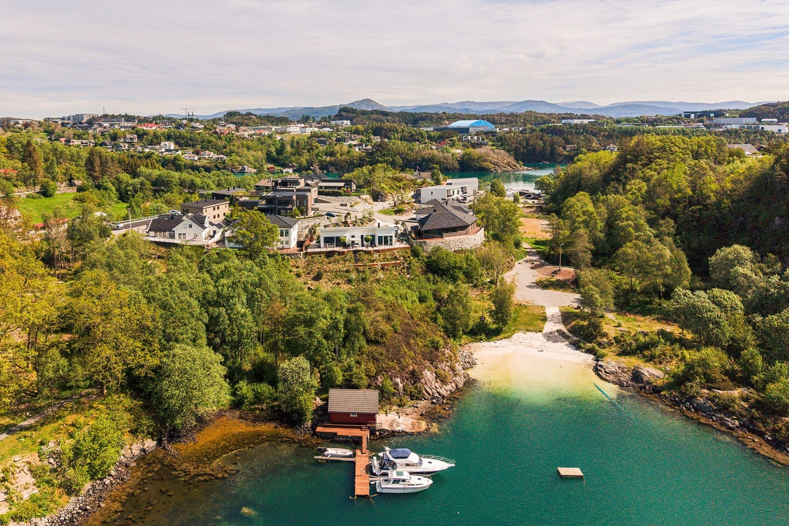 Her kan du virkelig nyte flotte sommerdager. Galleribilde
