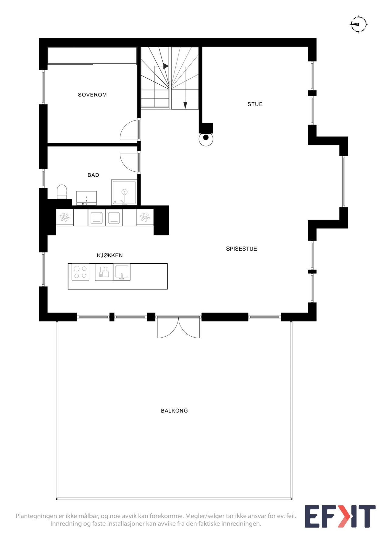 Planskisse 2.etasje Galleribilde