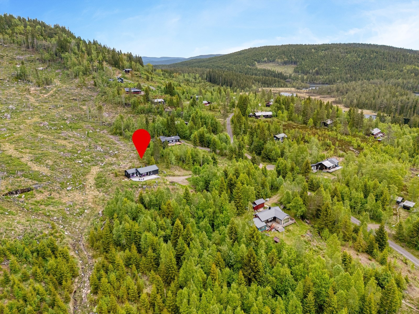 For den skiglade er det preparerte langrennsløyper ut fra Mattiaskilen i retning mot Viddaseter Galleribilde