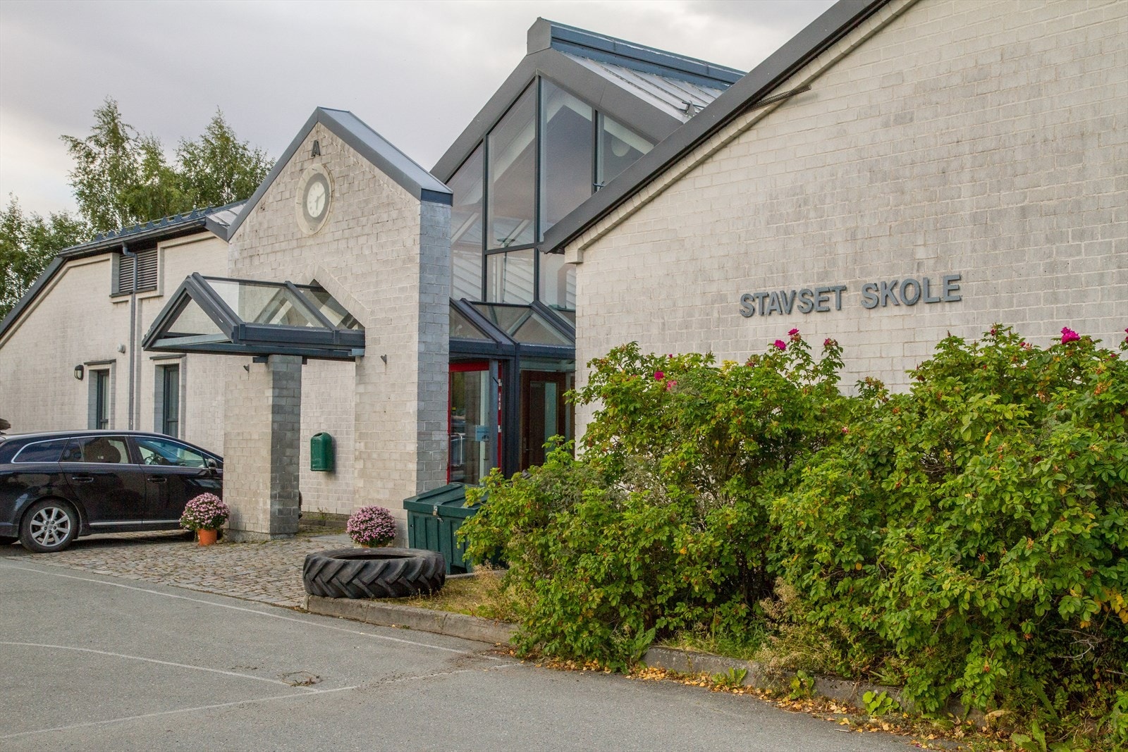 Trygg og kort skolevei til Stavset barneskole Galleribilde