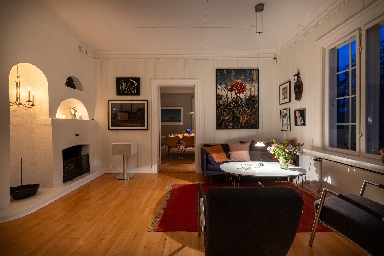 Kveldsstemning. Galleribilde