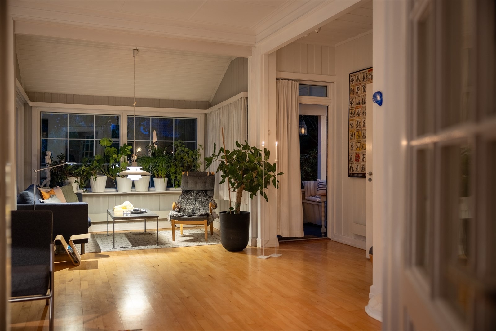 Kveldsstemning. Galleribilde