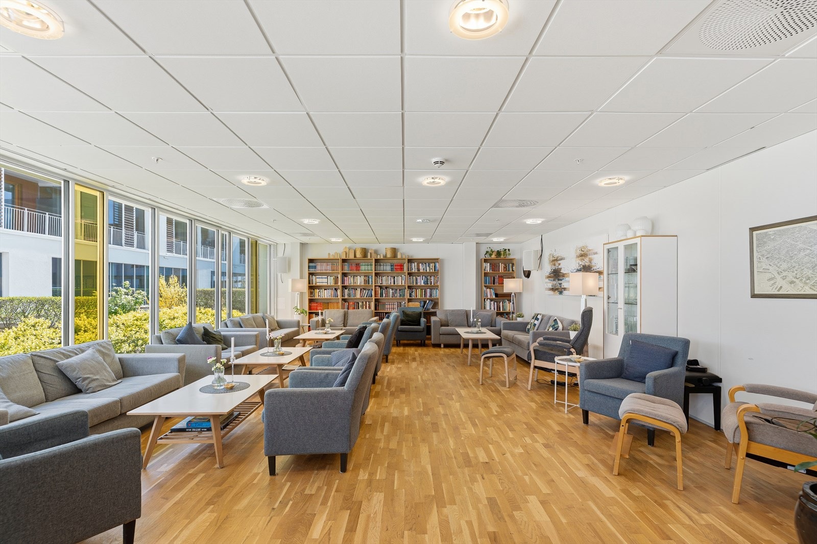 Stueområdet er en del av fellesområdet som kan benyttes av beboere Galleribilde