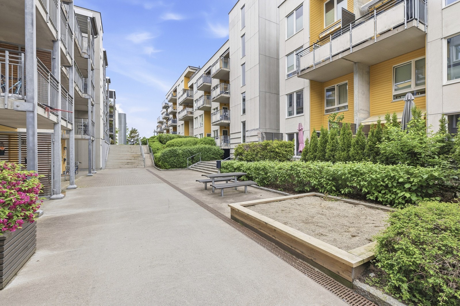 Barnevennlig og bilfritt område Galleribilde