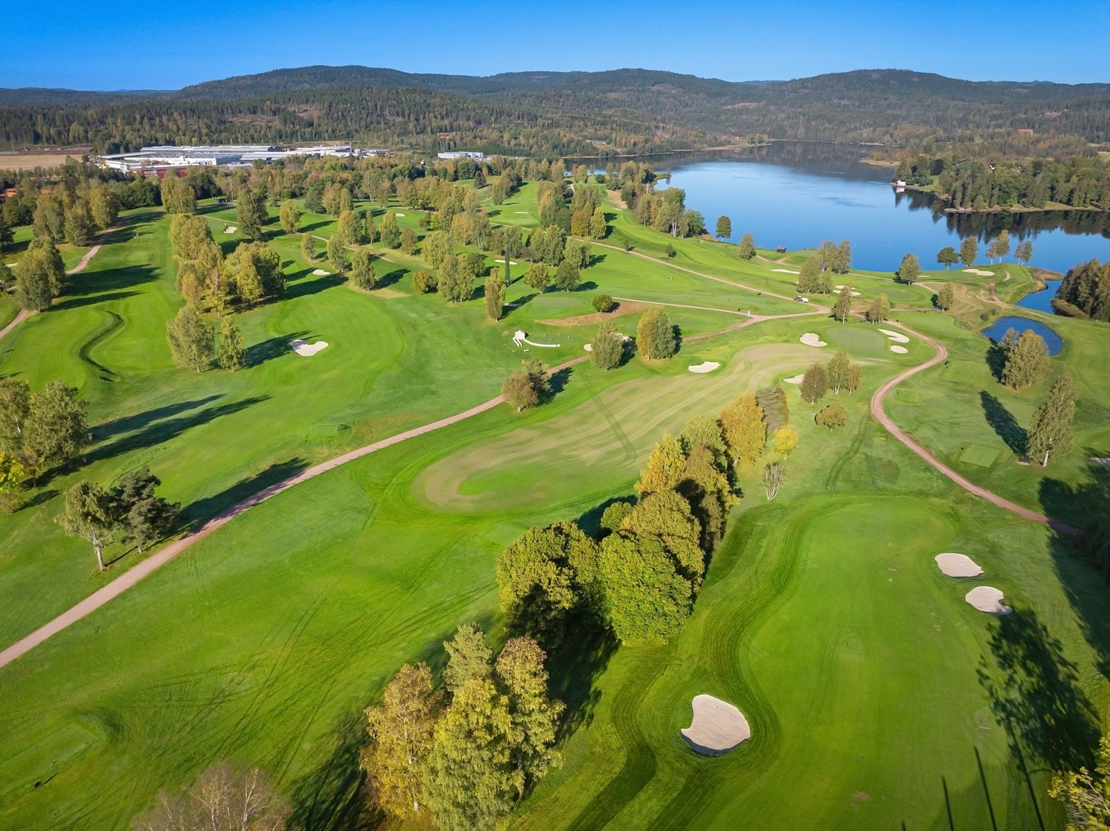 Oslo golfklubb ligger like i nærheten. Galleribilde