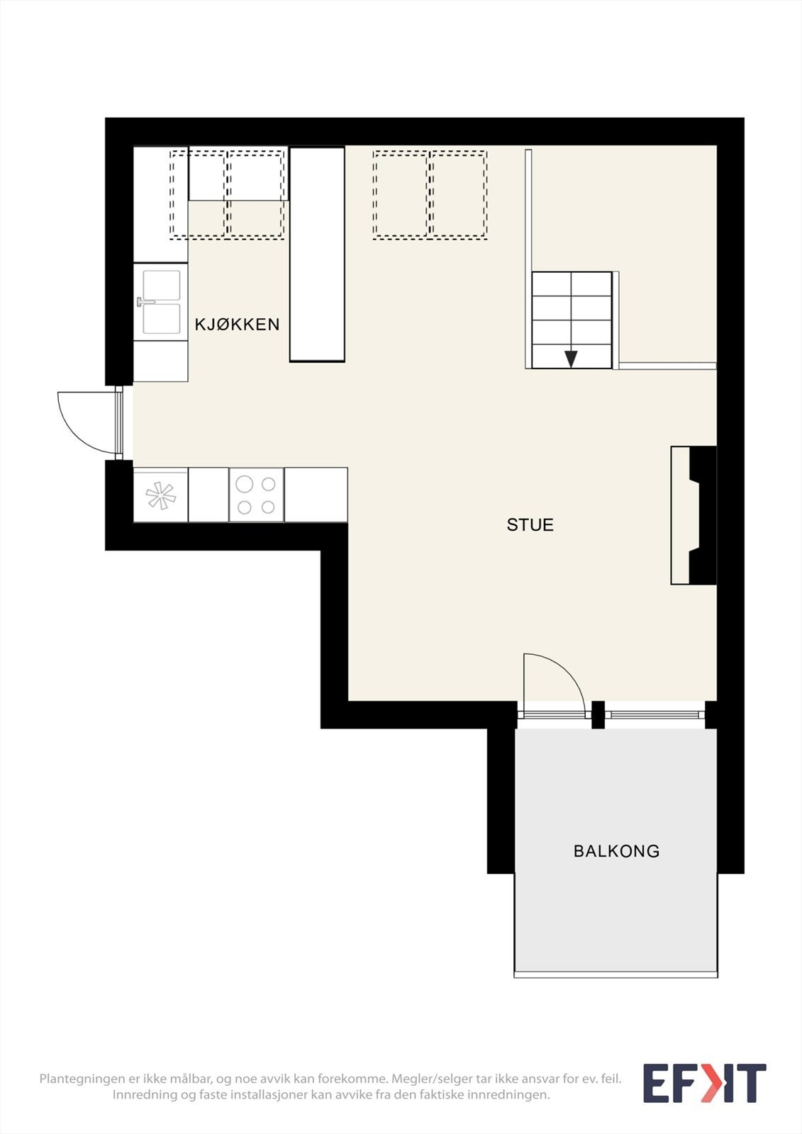 Plantegning loft, bilder følger. Galleribilde