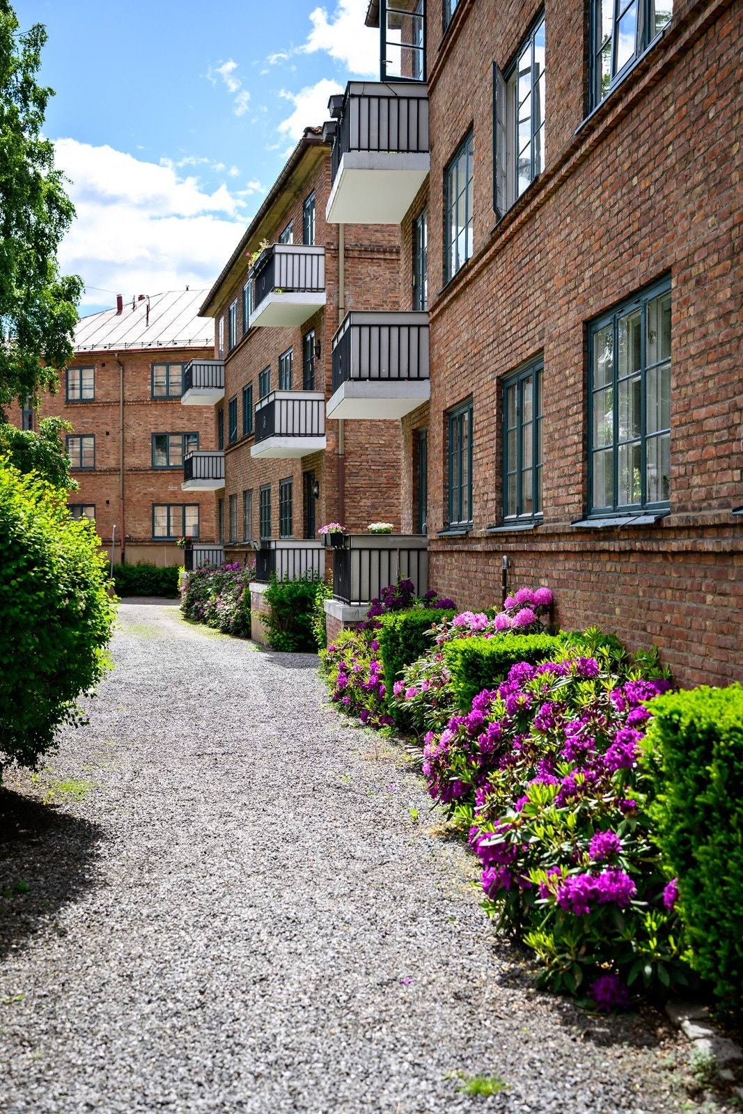 Sameiet har også parkeringsplasser som leies ut etter venteliste Galleribilde
