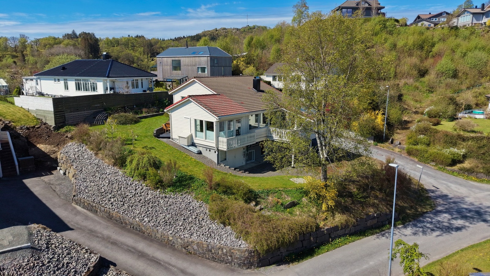 Dronefoto tatt av Viktor Vestbøstad Støle Galleribilde