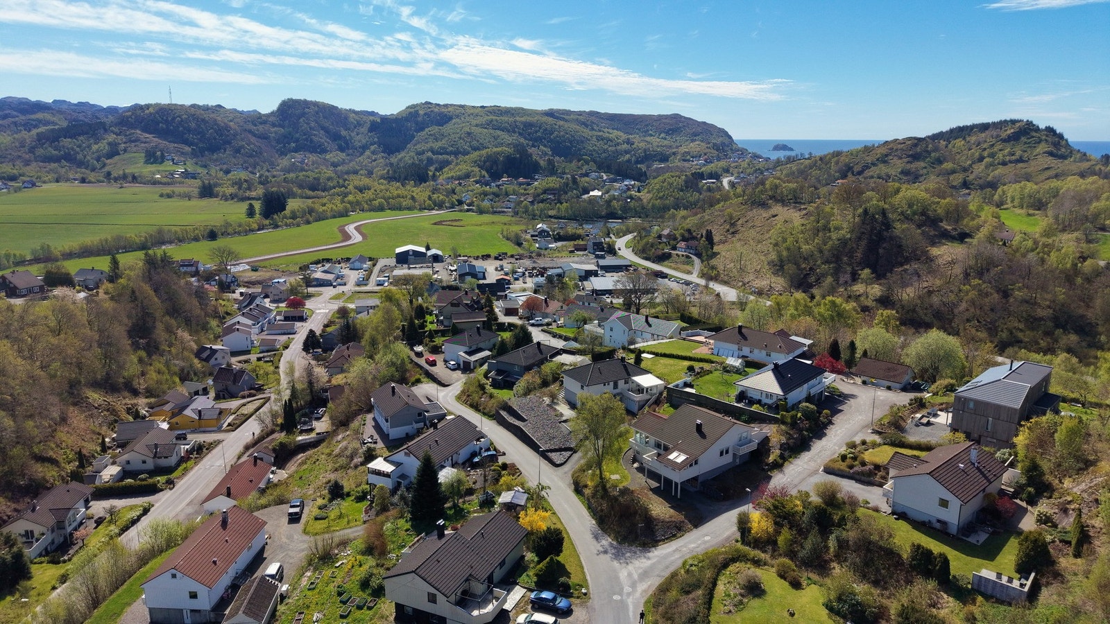 Dronefoto tatt av Viktor Vestbøstad Støle Galleribilde