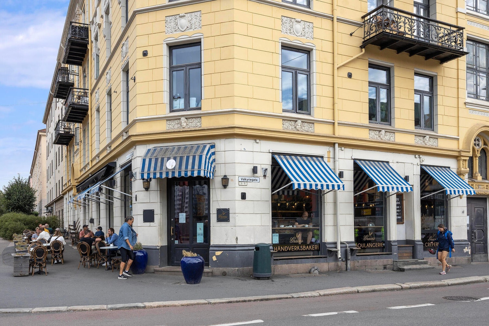 Grains Håndverksbakeri er et populært serveringsted i nabolaget. Galleribilde