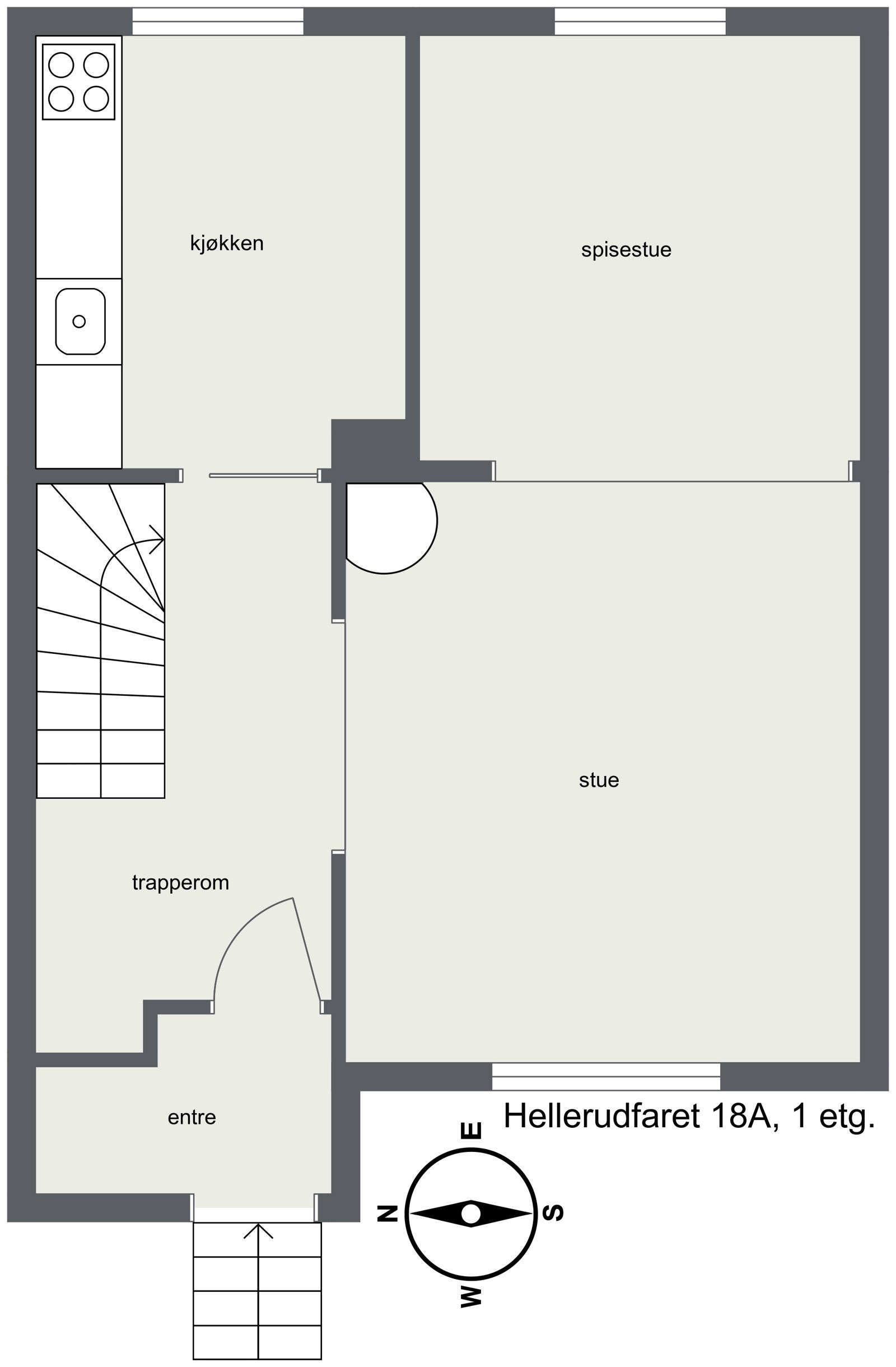 Hellerudfaret 18A - 1. Etasje Galleribilde