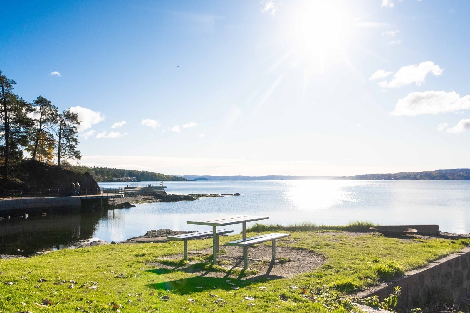 Langs Sollerudstranda er det også flotte turmuligheter. Galleribilde