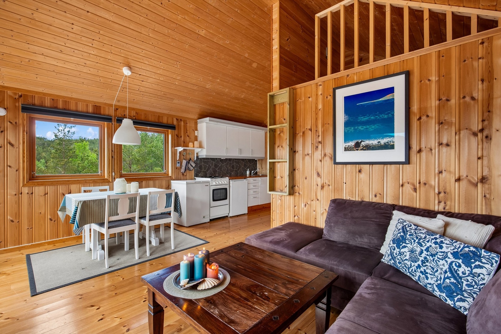 Stue med hems Galleribilde