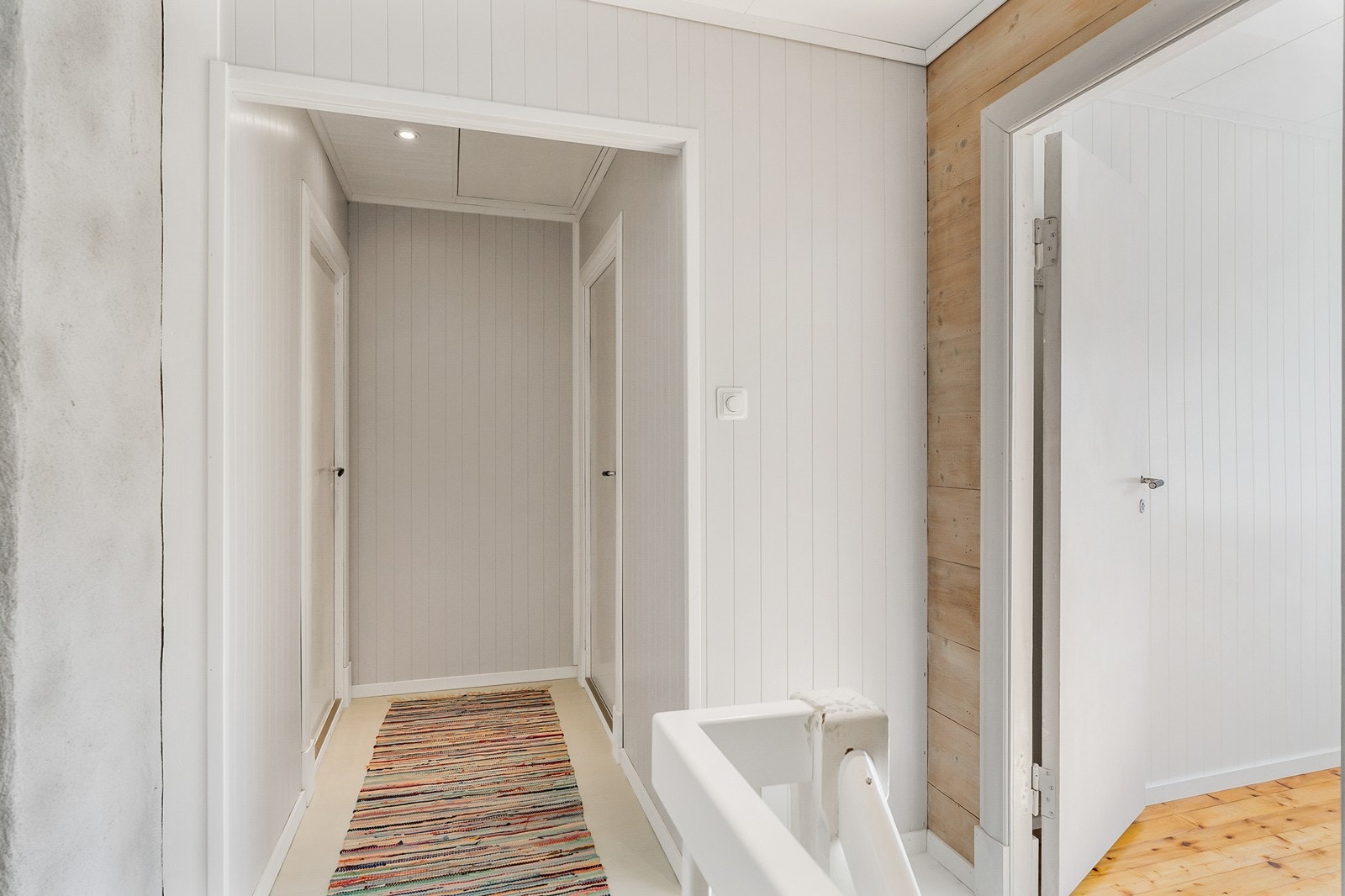 I gangen er det også nedfellbar trapp til kaldtloft. Galleribilde