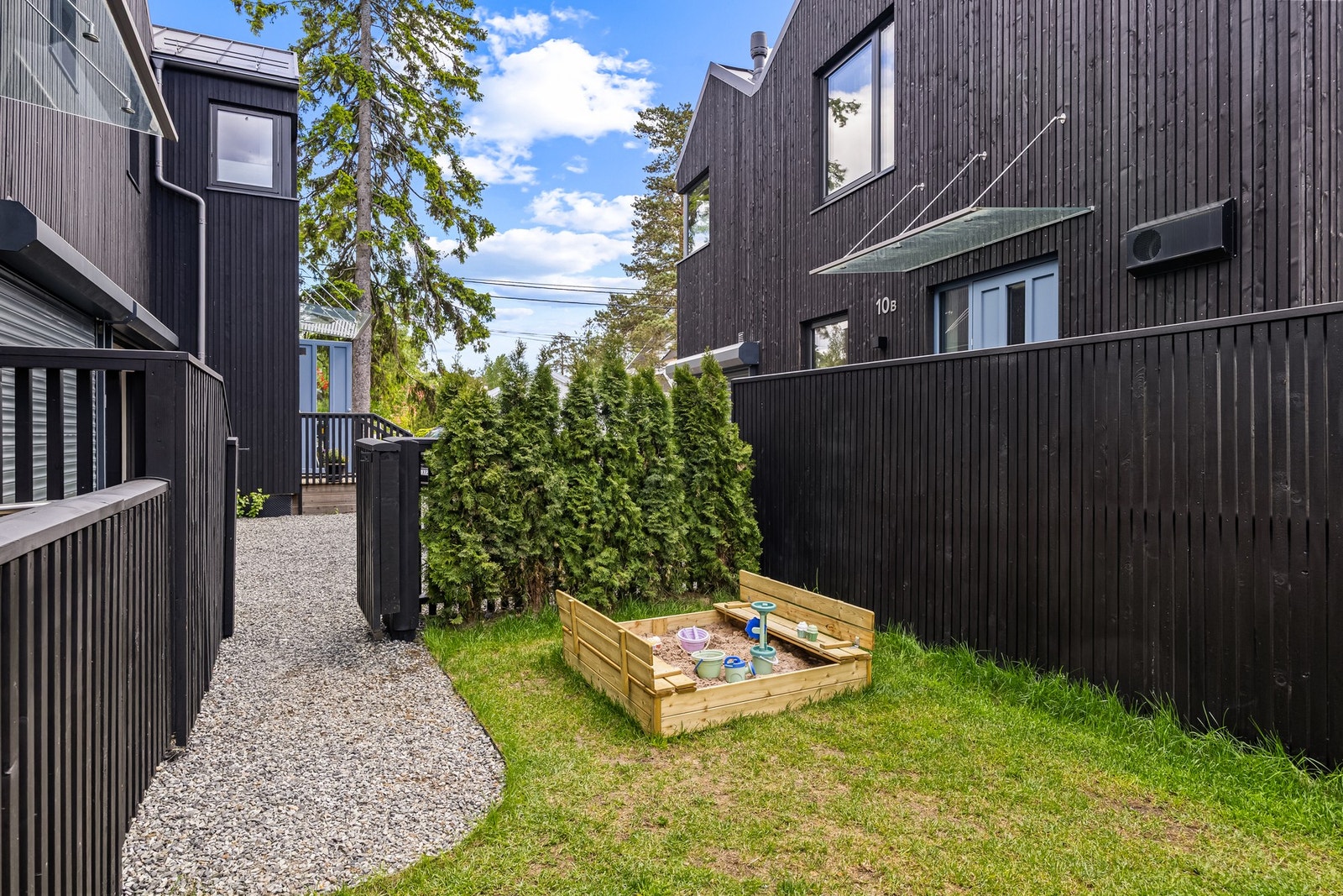 Sandkasse for de små barna Galleribilde