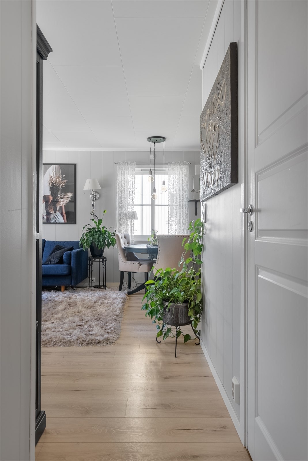 En praktisk og gjennomtenkt leilighet i 1. etasje med alt på ett plan. Galleribilde
