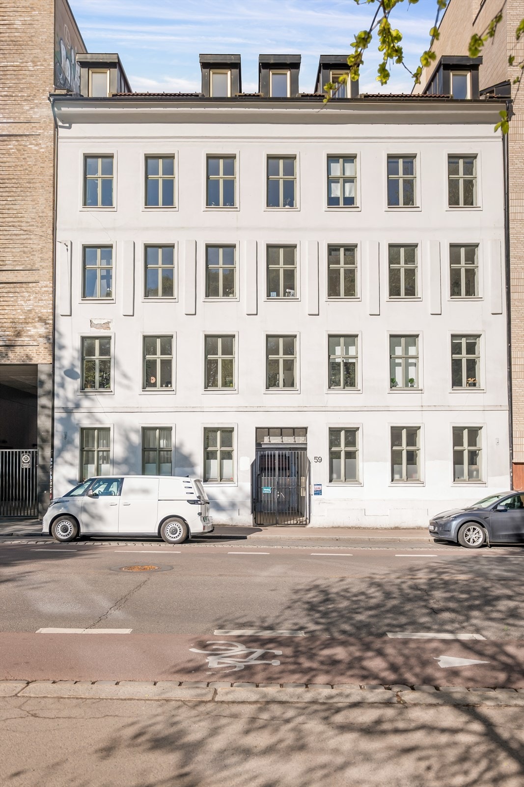 Hele bygården ble totalrenovert i 2016. Galleribilde