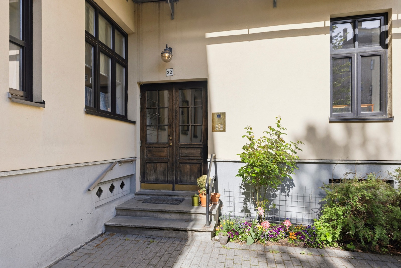 Inngangsparti Galleribilde