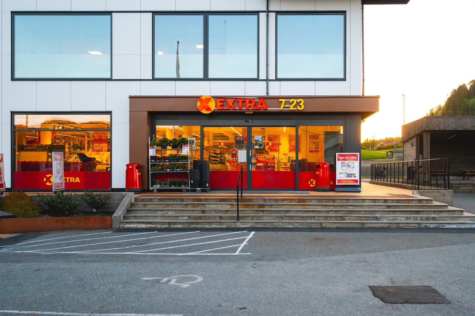 Det er også Coop Extra. Galleribilde