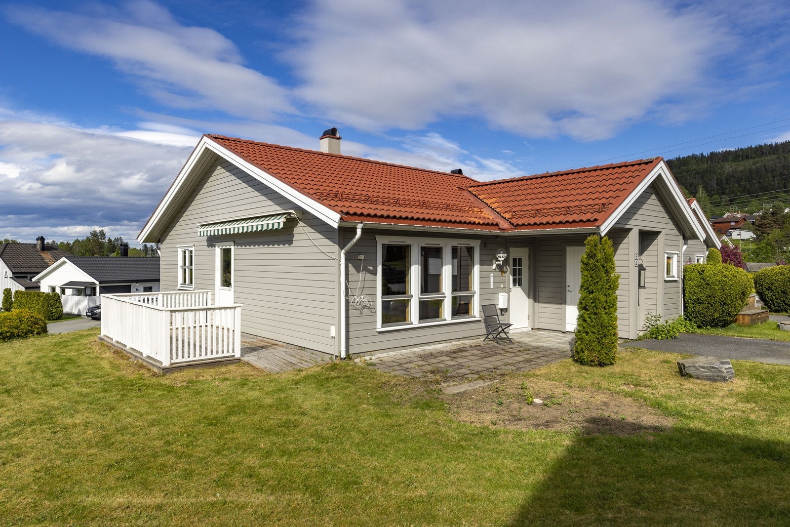 Velkommen til Bjørkebakken 6A! Foto: Viken Fototjenester v/ Eirik Andersen Galleribilde