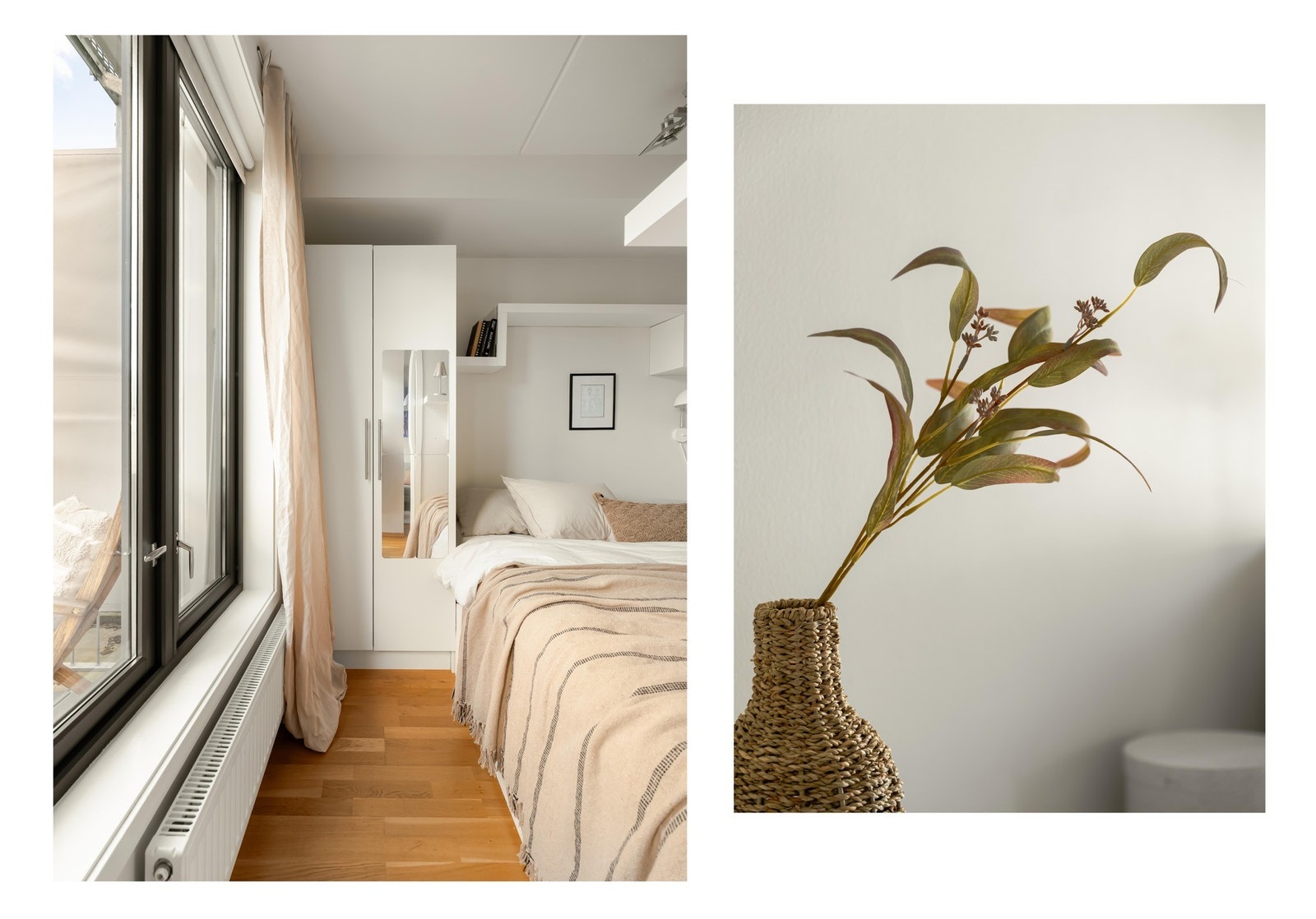 Soverommet byr på bra med skapplass. Galleribilde