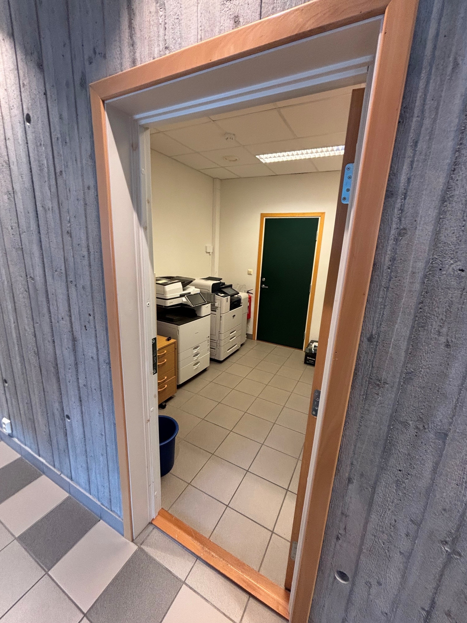 Printerrom 1. etasje Galleribilde