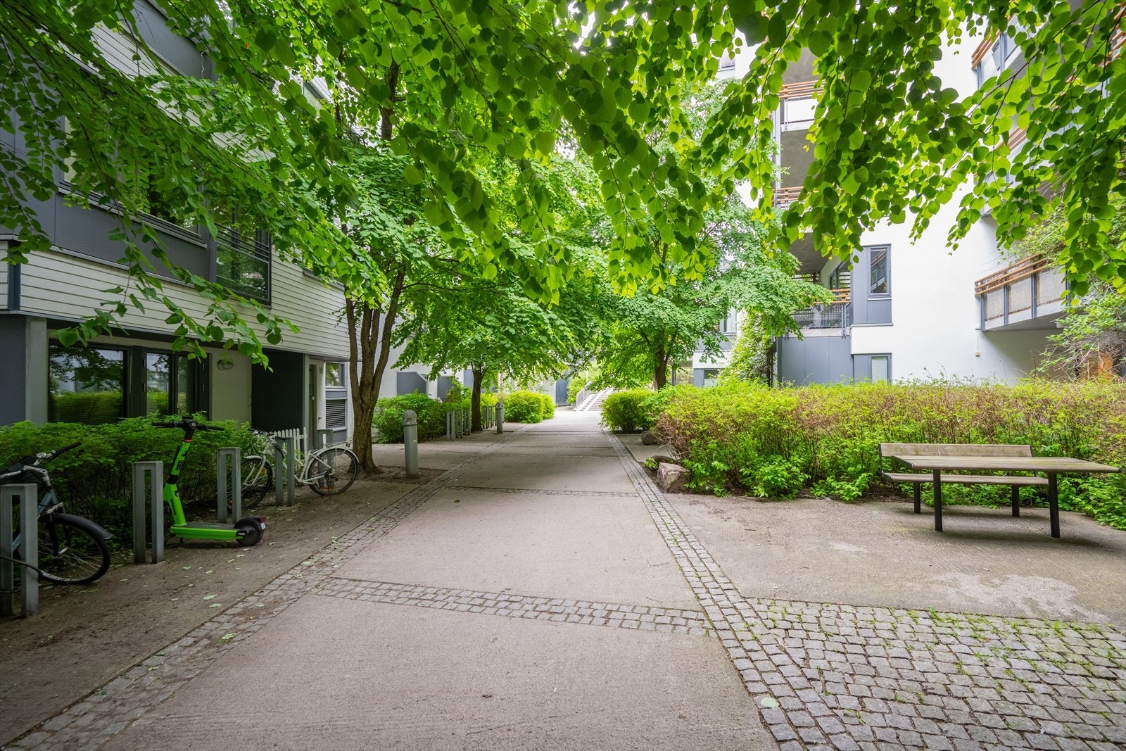 I Pilestredet Park er du omgitt av frodige parkområder. Galleribilde