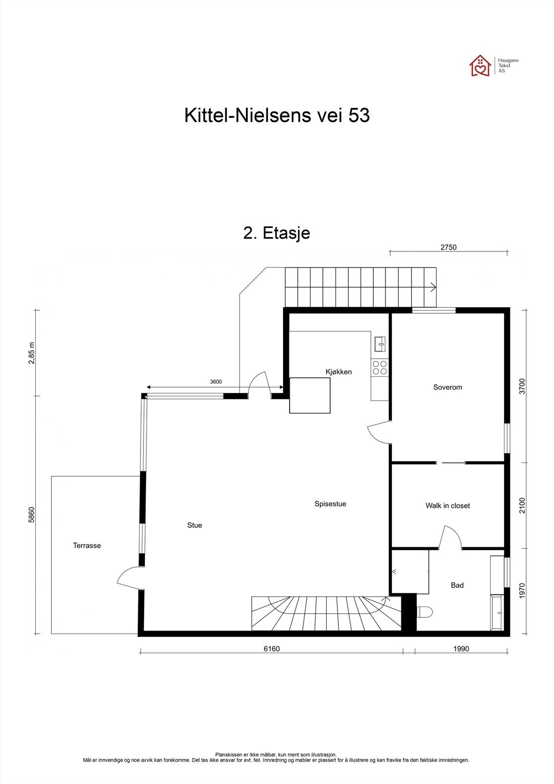 Plantegning - 2. etasje Galleribilde